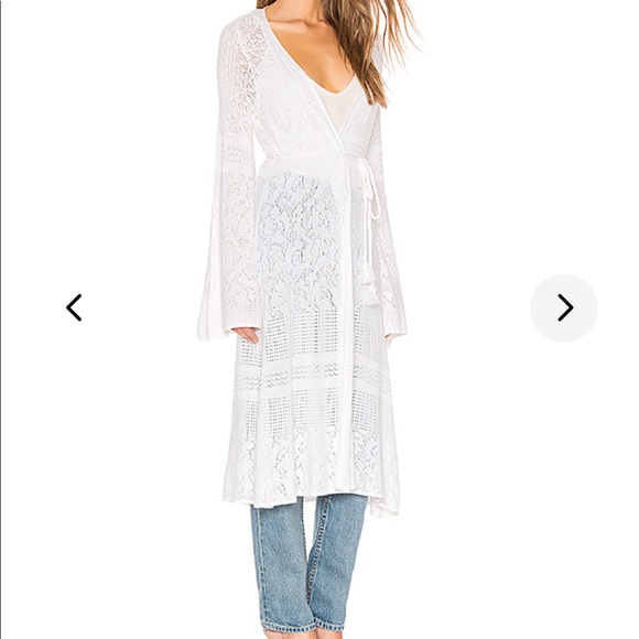 Lovers + Friends Darine Crochet Cardigan NWT - Picture 2 of 6